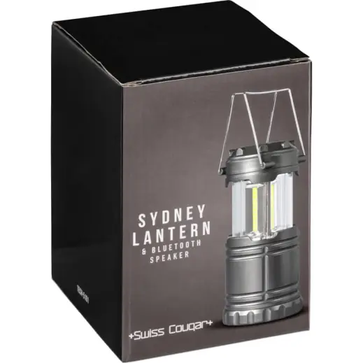 Swiss Cougar Sydney Lantern & Speaker Gift Box